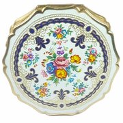 Vintage Colourful Enamel Compact Mirror
