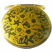 Vintage Stratton Seaside Themed Compact Mirror