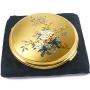 White Magnolia Stratton Mirror Compact