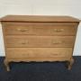 Bleached Oak French Chest Of Drawers 