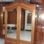 Carved Oak French Armoire