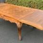 Carved Oak French Dining Table 