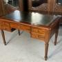 French Leather Top Desk