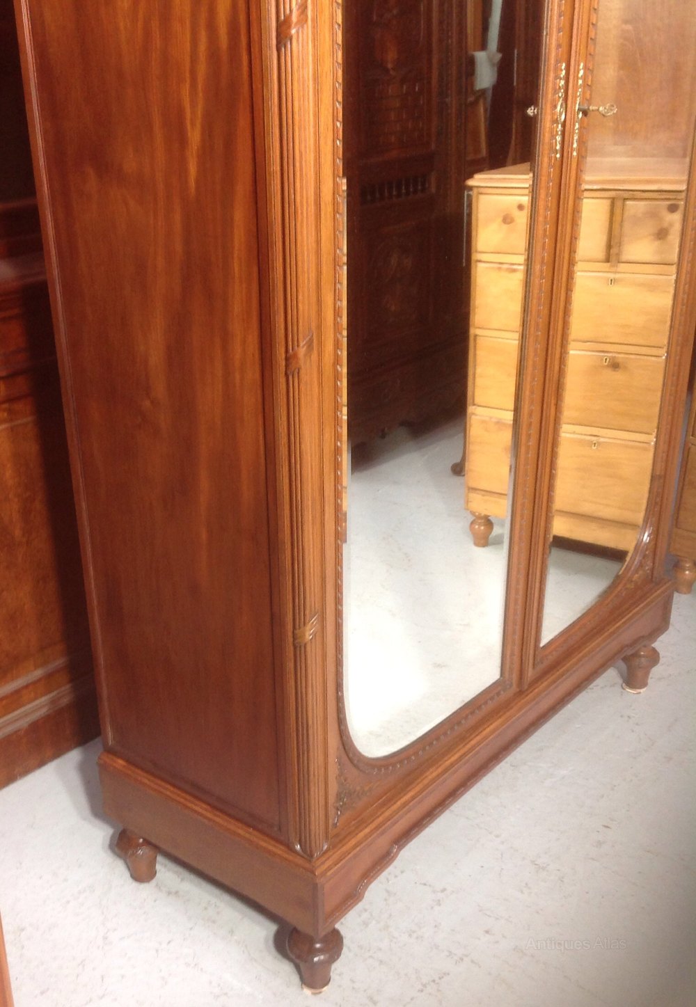 French Mahogany Armoire By Paris Maker Antiques Atlas