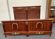 French Mahogany Emperor Bed