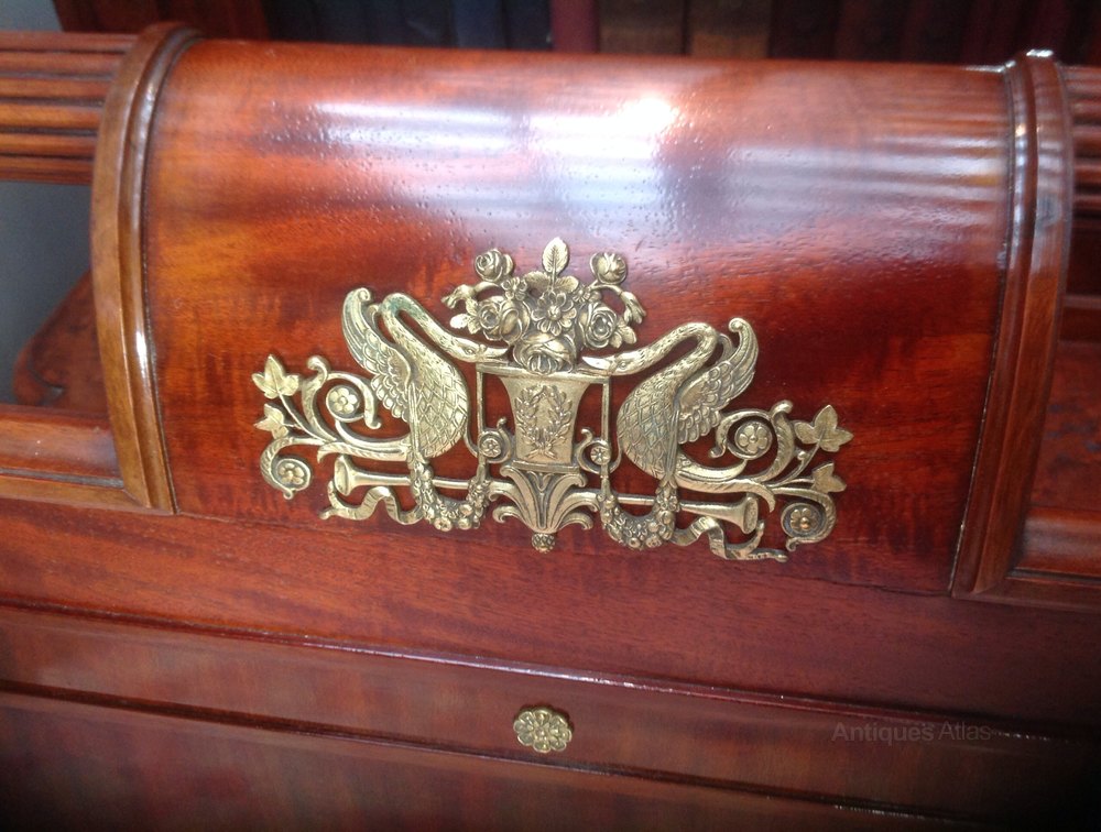 French Mahogany Super King Size Bed Antiques Atlas
