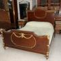 French Super Kingsize Bed And Matching Cabinets 