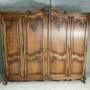 Large 4 Door French Armoire 