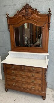 Mahogany French Washstand 