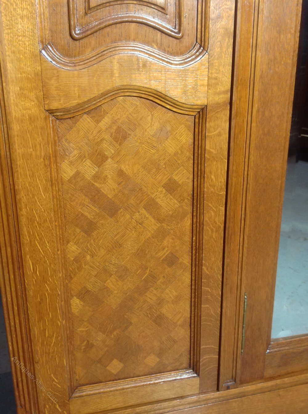 Matching Pair Of French Oak Armoires Antiques Atlas