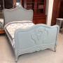 Painted French kingsize bed