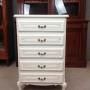 Painted French Chest Of Drawers 