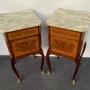 Pair Of French Inlaid Bedside Cabinets 