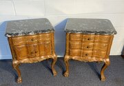 Pair Of Stunning Oak Bedside Cabinets 