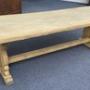 Stunning Bleached Oak French Farmhouse Table 