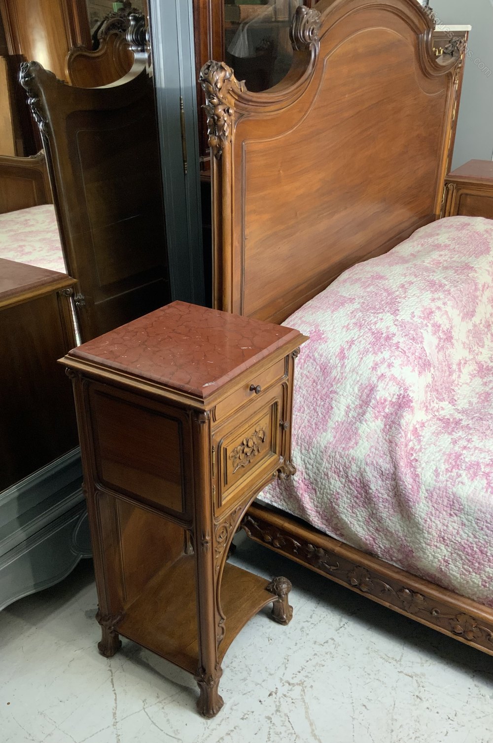 Stunning French King Bed With Matching Antiques Atlas