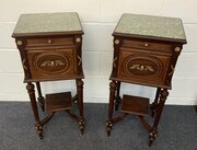 Stunning Pair Of French Bedside Cabinets