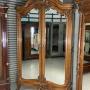 Very Large Carved Walnut Armoire 