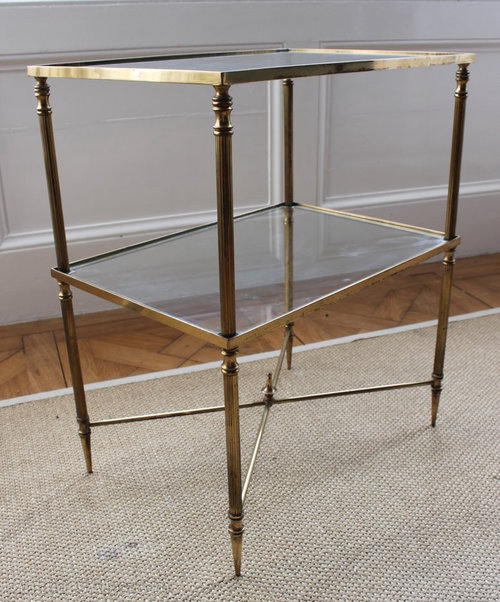Antiques Atlas Gilt Brass And Glass Side Table