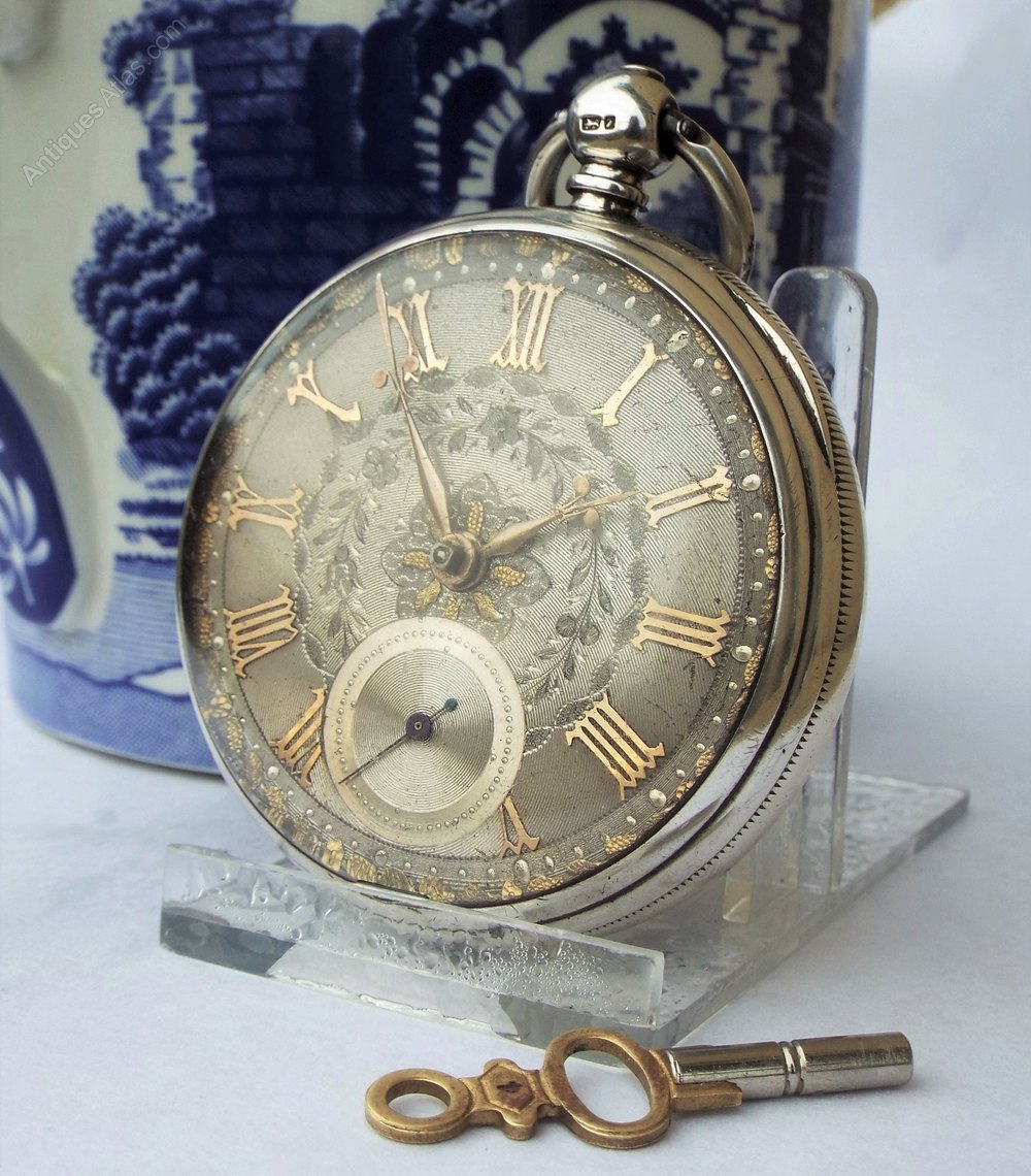 1874 Silver Pocket Watch Newca As170a5013z 