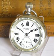 1920s/30s John Elkan “Railway” Pocket Watch