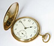 1920s Swiss Full Hunter Pocket Watch