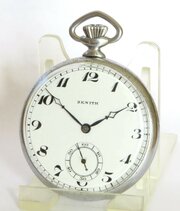 1930s Art Deco Zenith Pocket Watch
