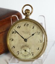 1930s Chronometre Utilia Pocket Watch