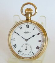 1930s Cyma Tavannes 3 “Rambler” Pocket Watch