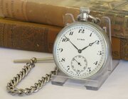 1930s Cyma Pocket Watch And Chain