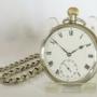 1930s Doxa pocket watch and chain