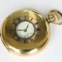 1930s Hexameter half hunter pocket watch