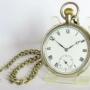 1930s Rands Minor pocket watch and chain