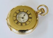 1930s Revue Half Hunter Pocket Watch
