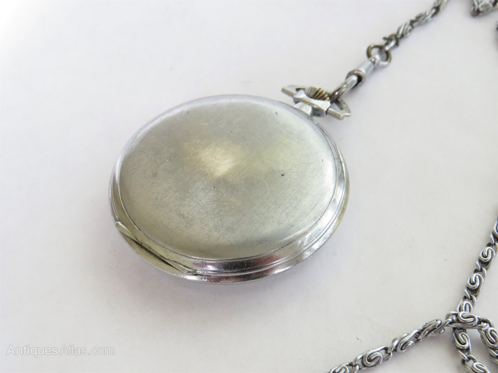 Antiques Atlas 1930s Zeno Pocket Watch And Chain