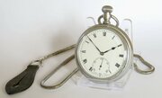 1940s Revue Pocket Watch And Chain