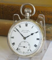 1940s Silver Bravingtons Renown Pocket Watch