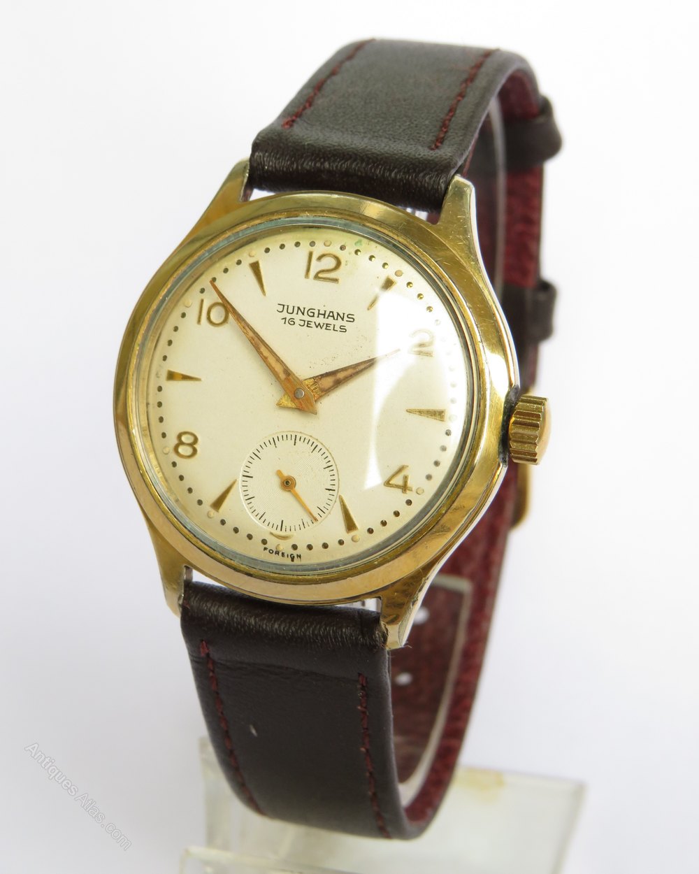 Antiques Atlas 1950s Junghans Midsize Wrist Watch