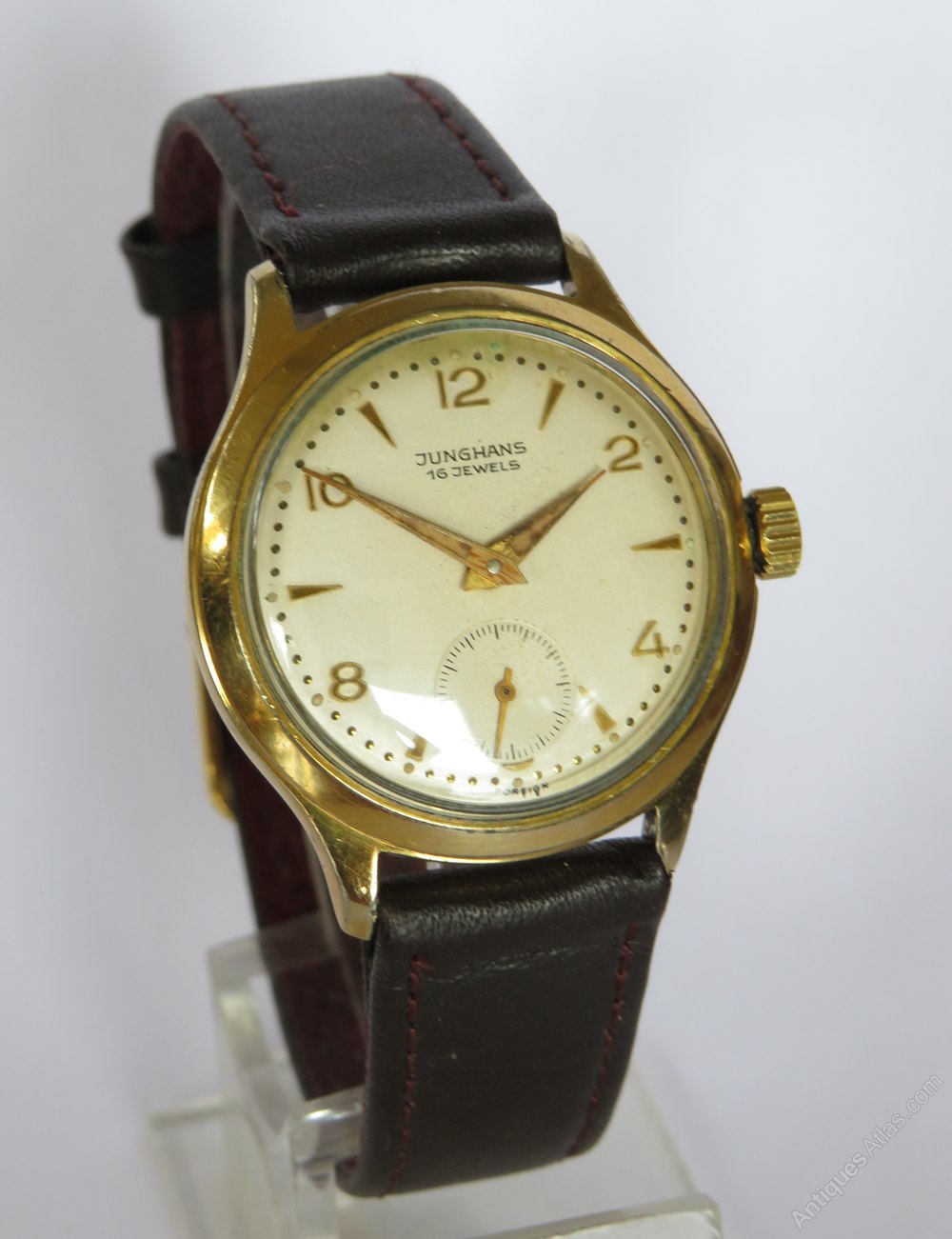 Antiques Atlas 1950s Junghans Midsize Wrist Watch
