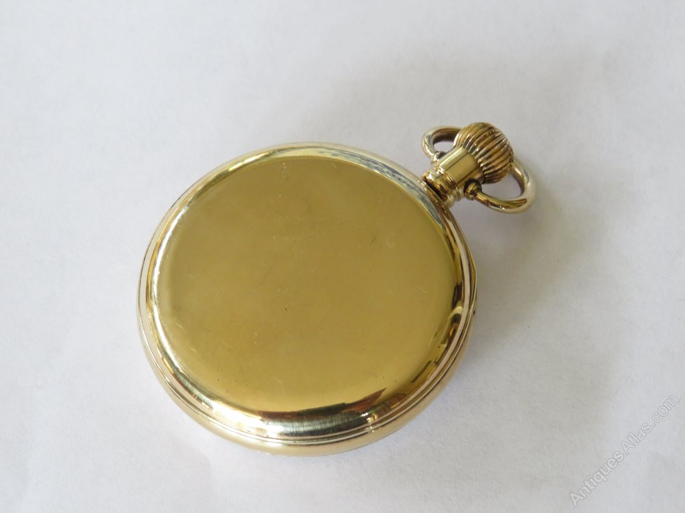 Antiques Atlas 1950s Smiths De Luxe Pocket Watch, Made In England