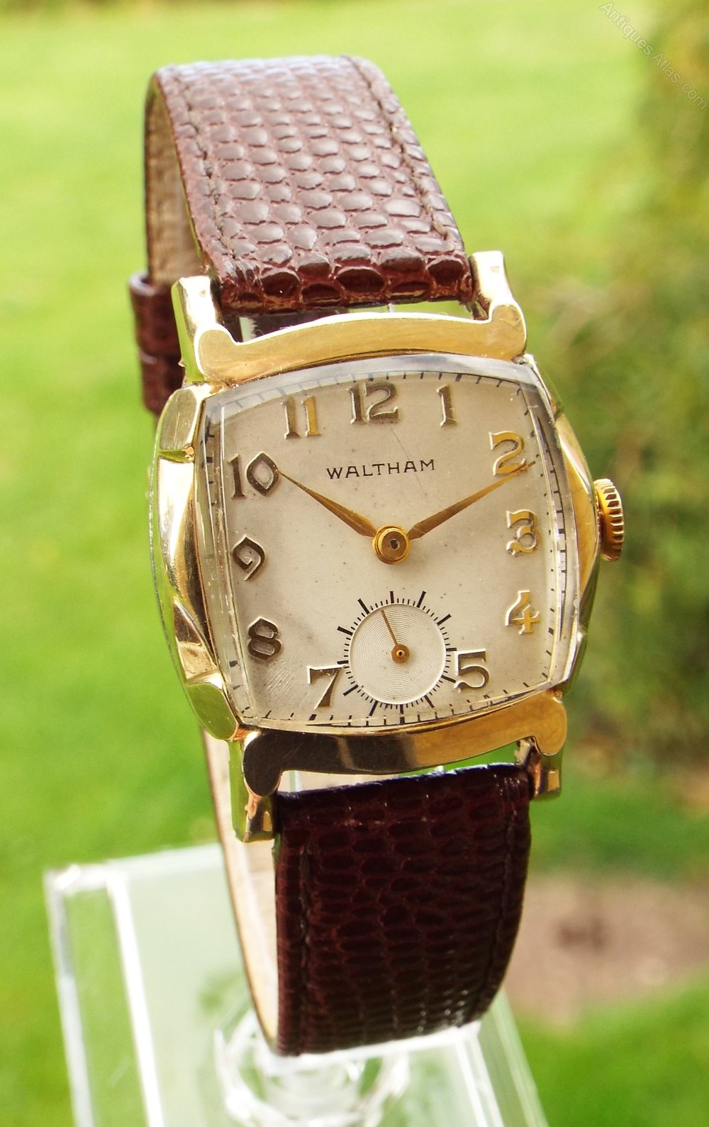 Antiques Atlas 1950s Midsize Waltham Wrist Watch.