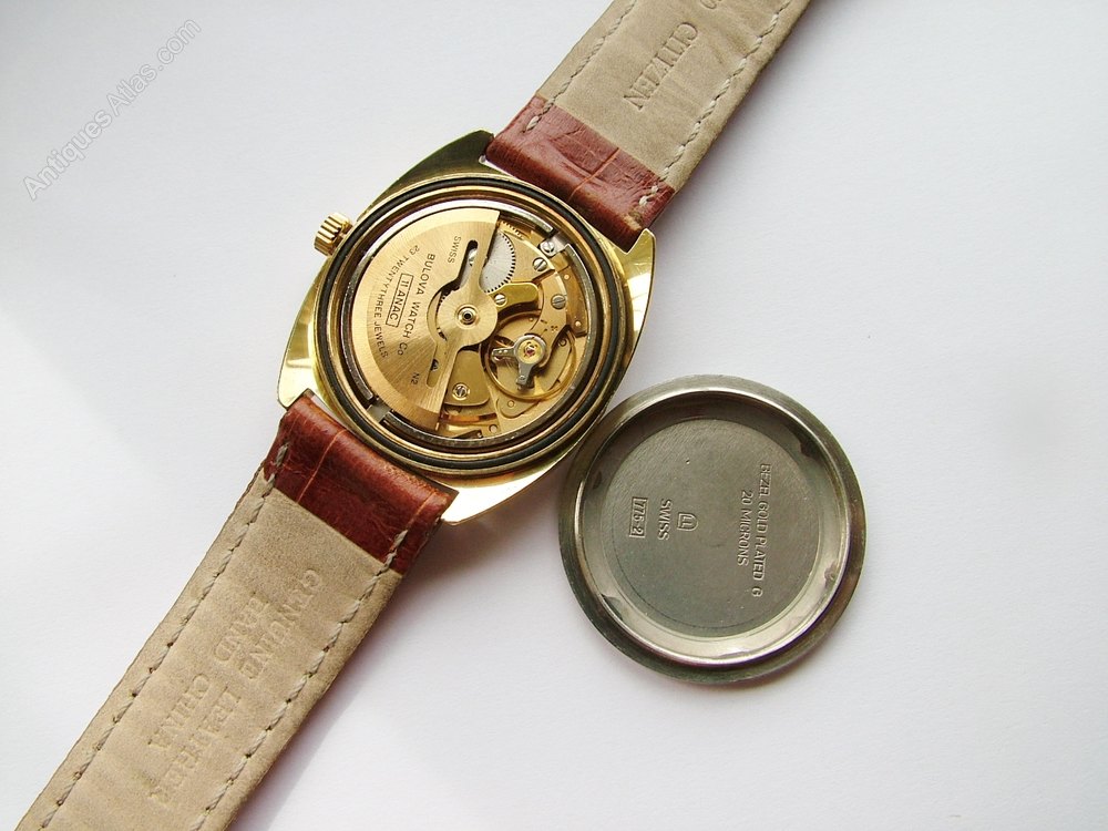 Antiques Atlas 1970s Bulova Ambassador Wrist Watch