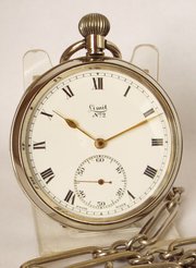 A 1930s Limit No 2 Pocket Watch And Chain.