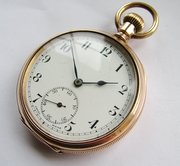 A 1930s Open Faced Pocket Watch