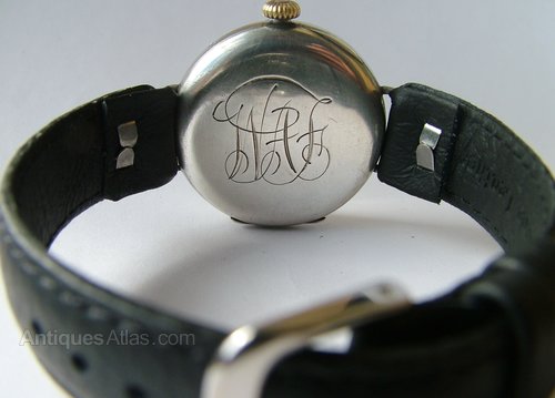 Antiques Atlas - A Gents 1914 WW1 Silver Trench Watch as170a3447
