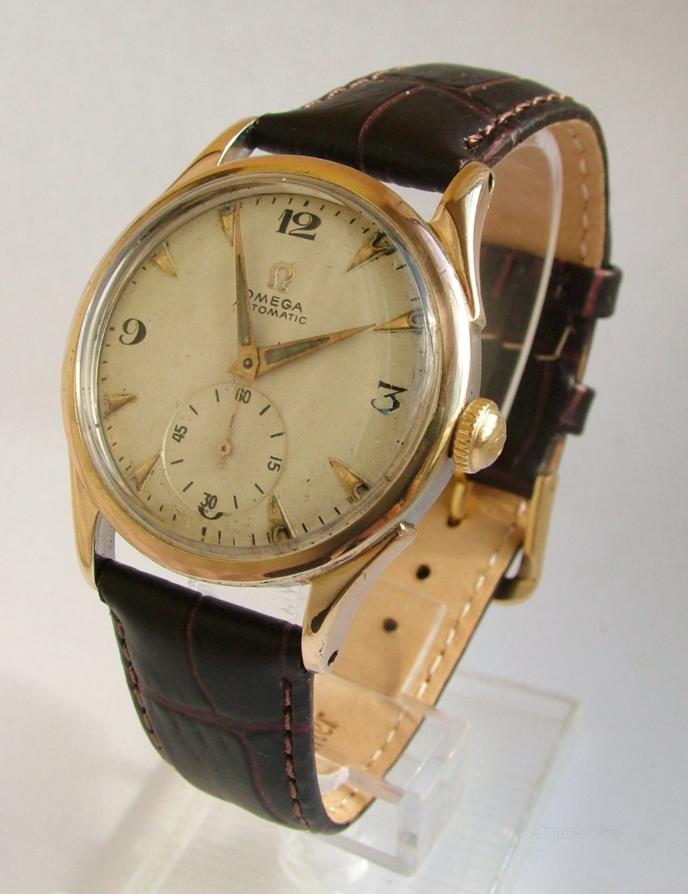 Antiques Atlas A Gents 1940s Omega Bumper Automatic Wrist Watch