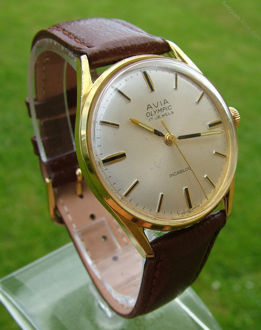 Antiques Atlas A Gents 1960s Avia Olympic Wrist Watch