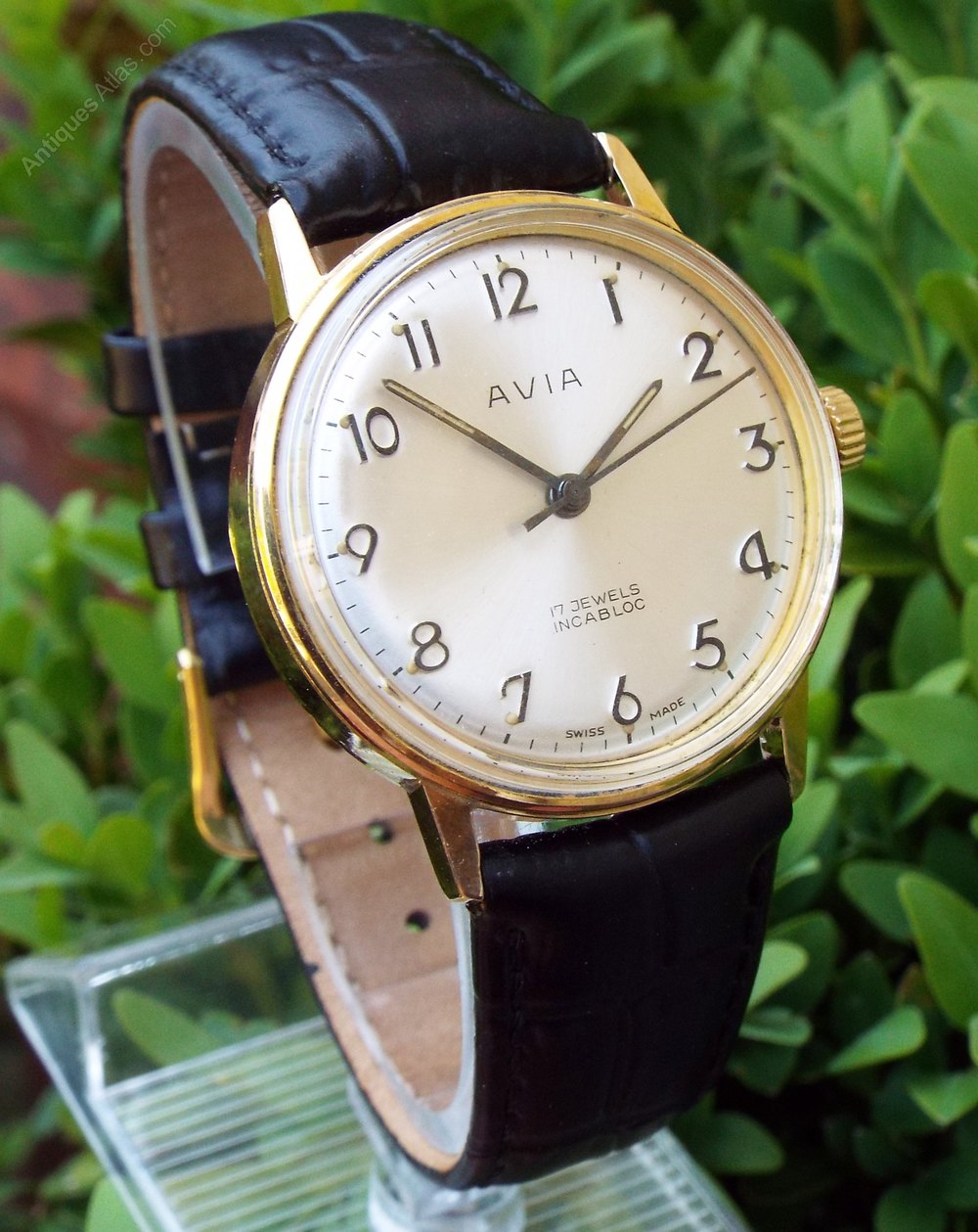Antiques Atlas A Gents 1960s Avia Wrist Watch In Good Condition