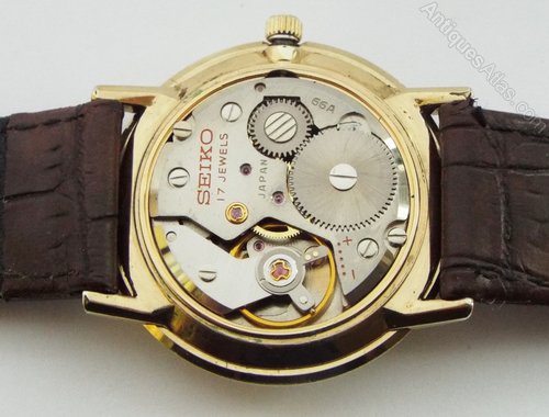 Automatic Seiko 66a Movement Antiques Atlas A Gents 1960s Seiko