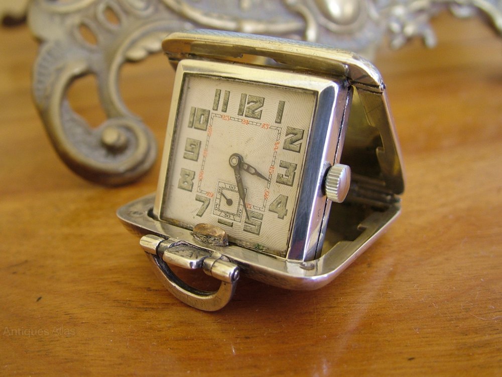 Antiques Atlas A Lady’s 1930s Art Deco Silver Purse Watch as170a3015